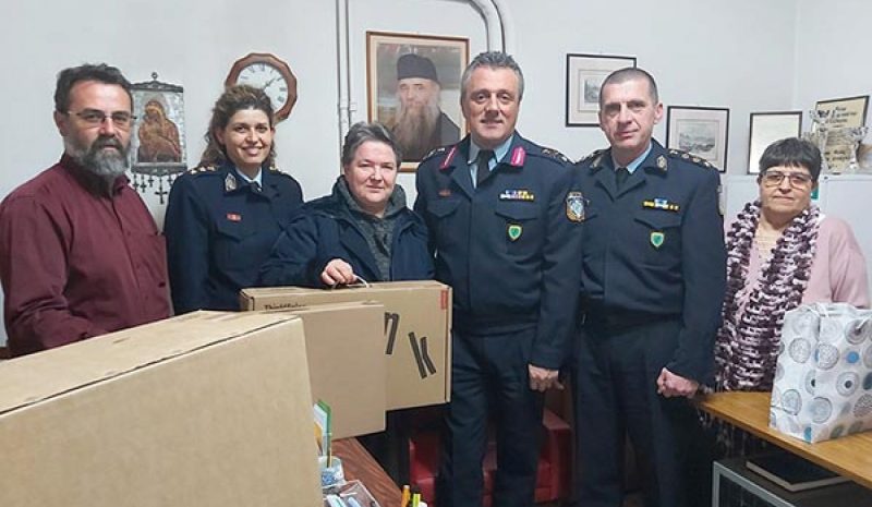 Σε Ιδρύματα και φορείς η βοήθεια  που συγκέντρωσε η ΕΛ.ΑΣ. Ηπείρου