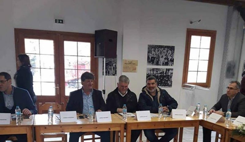 Ο Δήμαρχος Πωγωνίου Κ. Καψάλης στο Δίκτυο Μαρτυρικών Πόλεων και Χωριών 