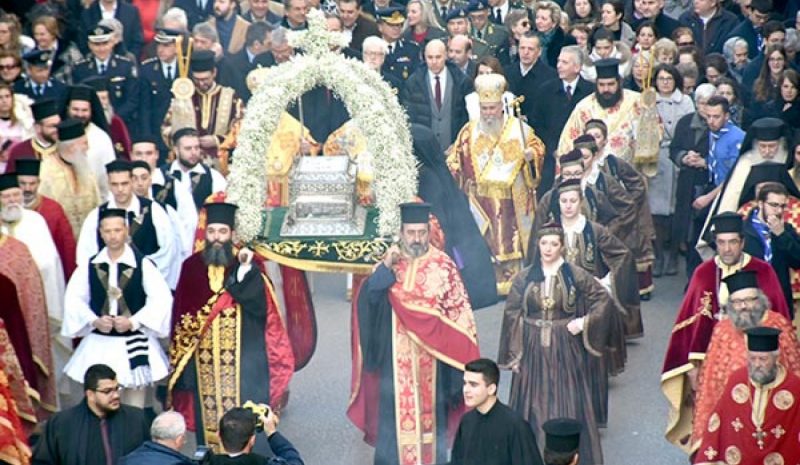 Λαμπρές οι εκδηλώσεις για  τον Νεομάρτυρα Aγ. Γεώργιο