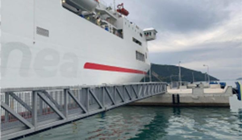 Σε λειτουργία τέθηκε η αποβάθρα  της Β’ Φάσης του Λιμένα Ηγουμενίτσας 