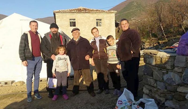 Στο πλευρό των σεισμοπαθών  η Εκκλησία της Αλβανίας!
