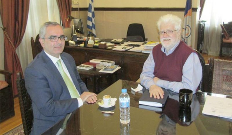 Στον Δήμαρχο Ιωαννίνων  ο νέος Πρόξενος της Αλβανίας