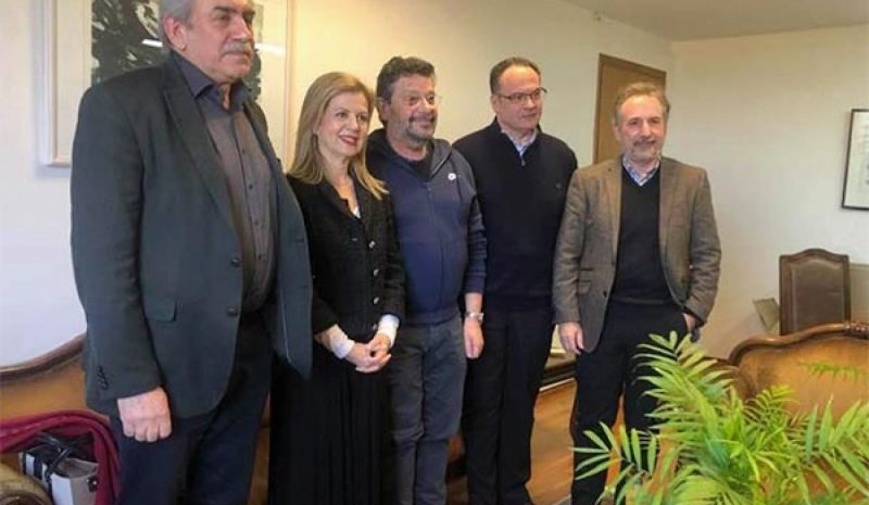 Με τις Πρυτανικές Αρχές  συναντήθηκε η Μ. Τζούφη