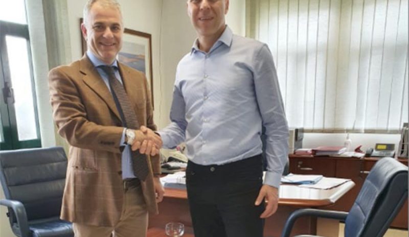 Με το νέο Δ/τή του «Χατζηκώστα»  συναντήθηκε χθες ο Γ. Αμυράς