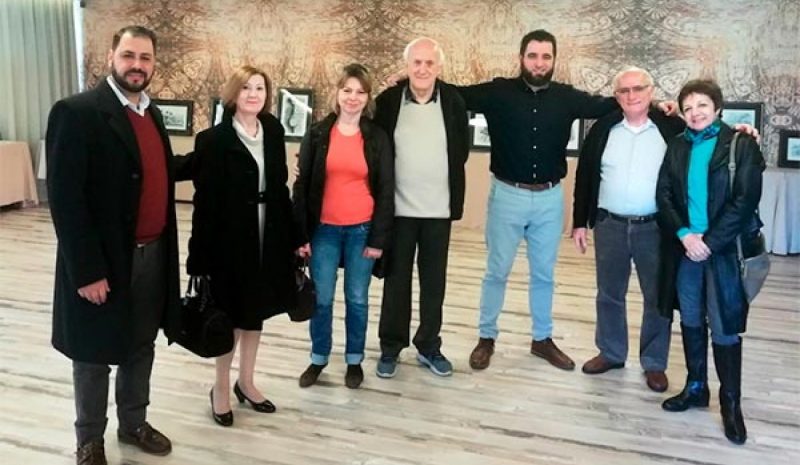 Μέλη της ΕΜΑΕΜ στην έκθεση «Θρύλοι» του Κων/νου Φάη