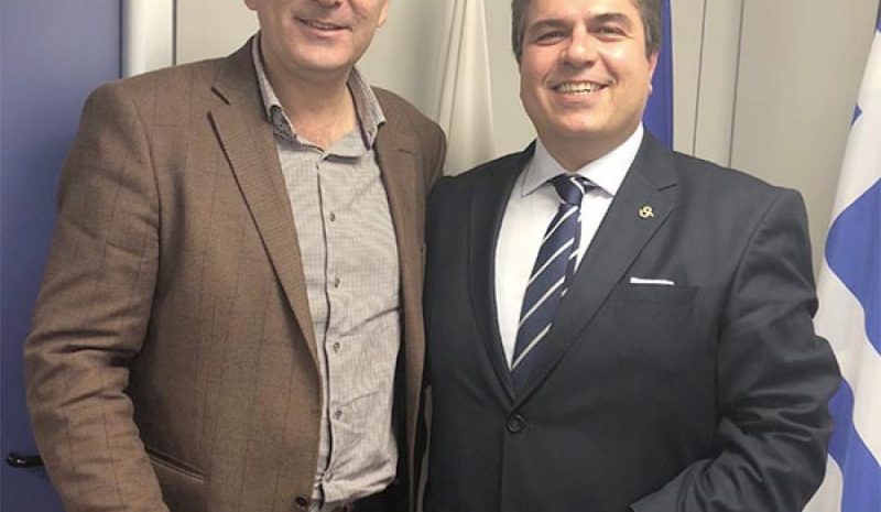Με τον Πρόεδρο της ΕΕΤΑΑ  συναντήθηκε ο Δήμαρχος Αρταίων
