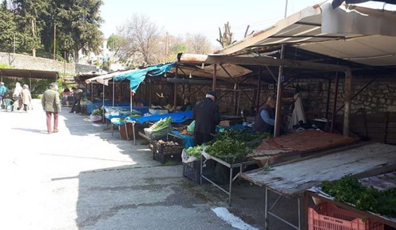 Μέτρα προστασίας στη  Λαϊκή Αγίας Μαρίνας!
