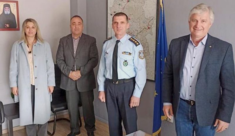Δωρεά υγειονομικού υλικού στην Αστυνομία