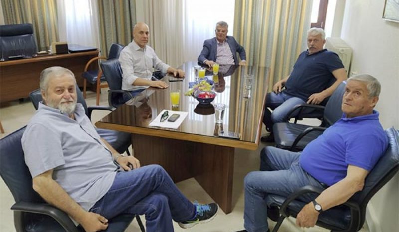  Ο Γ. Αμυράς επισκέφθηκε  Κόνιτσα και Αμάραντο