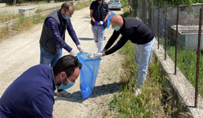Περιοχή του παραλιμνίου  καθάρισε η ΟΝΝΕΔ Ιωαννίνων 