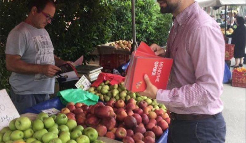 Στο Καναλάκι με στελέχη του ΣΥΡΙΖΑ  περιόδευσε ο Κ. Μπάρκας 