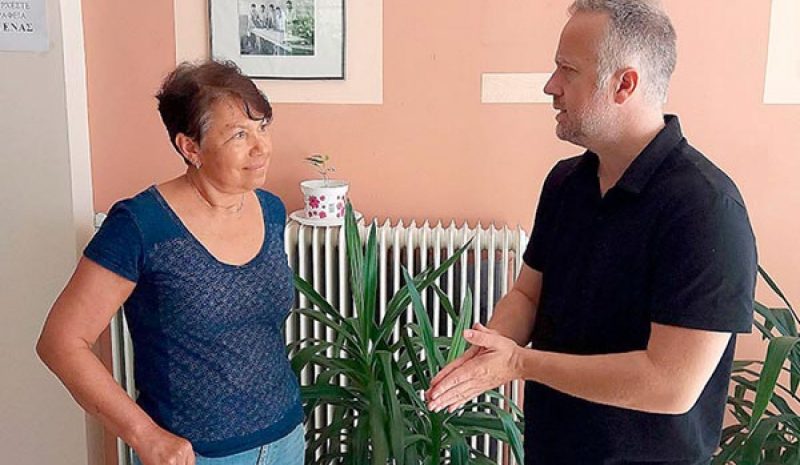 Για τα προβλήματα της Γαλακτοκομικής ενημερώθηκε ο Αντιδήμαρχος Β. Βλέτσας