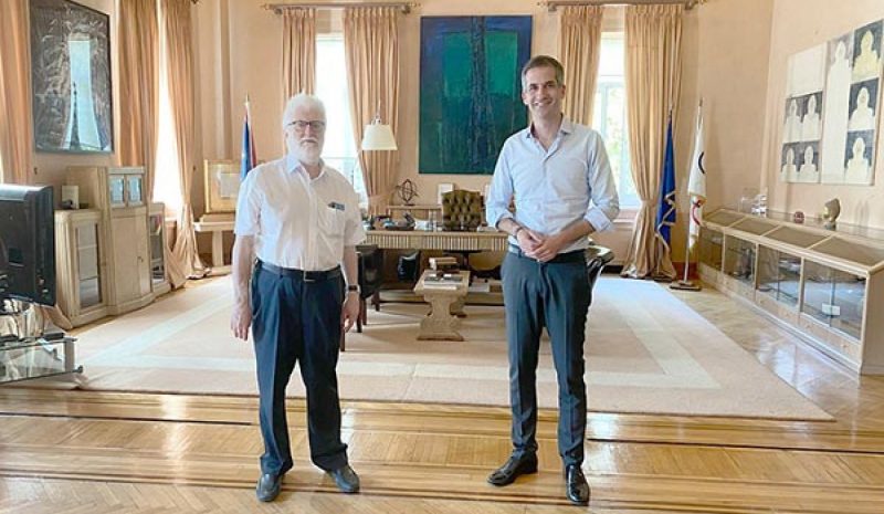 Συνεργασία Μ. Ελισάφ  με τον Δήμαρχο Αθήνας