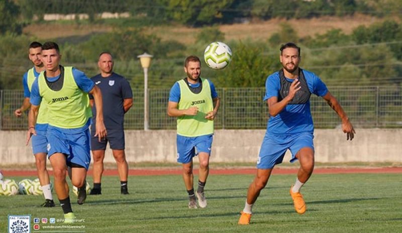 Με διπλές προπονήσεις συνεχίζεται η προετοιμασία του ΠΑΣ Γιάννινα