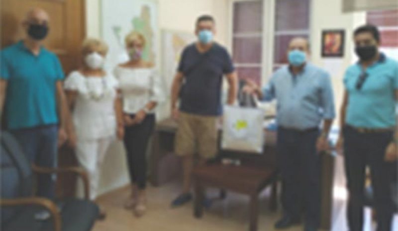Νέα παράδοση υφασμάτινων  μασκών από τον «Πήγασο» 