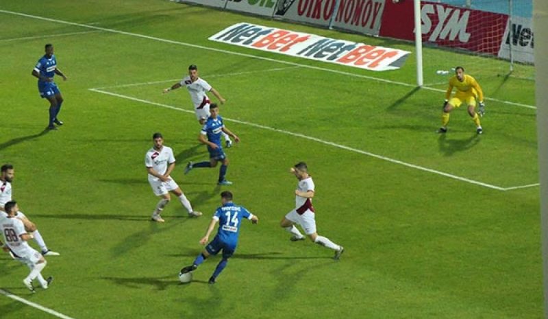  Ο ΠΑΣ γνώρισε απροσδόκητη  ήττα  (1-2) από τη Λάρισα 