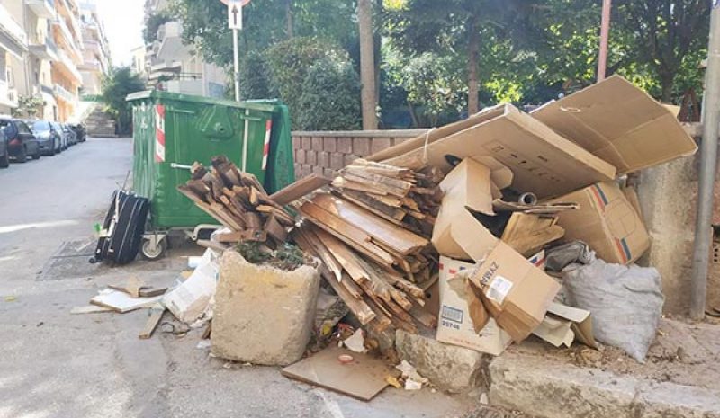 Δεν θα γίνεται η αποκομιδή ογκωδών για μια εβδομάδα 
