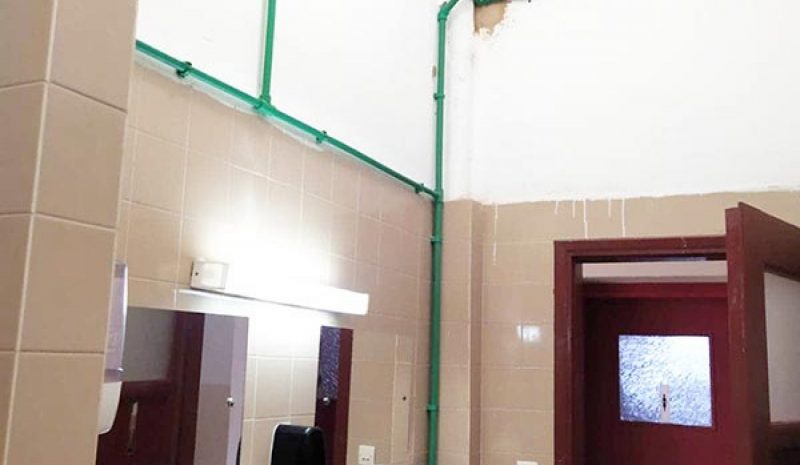 Νέο δίκτυο ύδρευσης στο  Γυμνάσιο του Περάματος