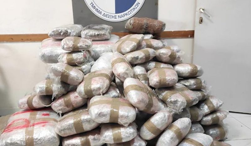 Μεγάλες ποσότητες ναρκωτικών  περνούν συχνά μέσω της Ηπείρου
