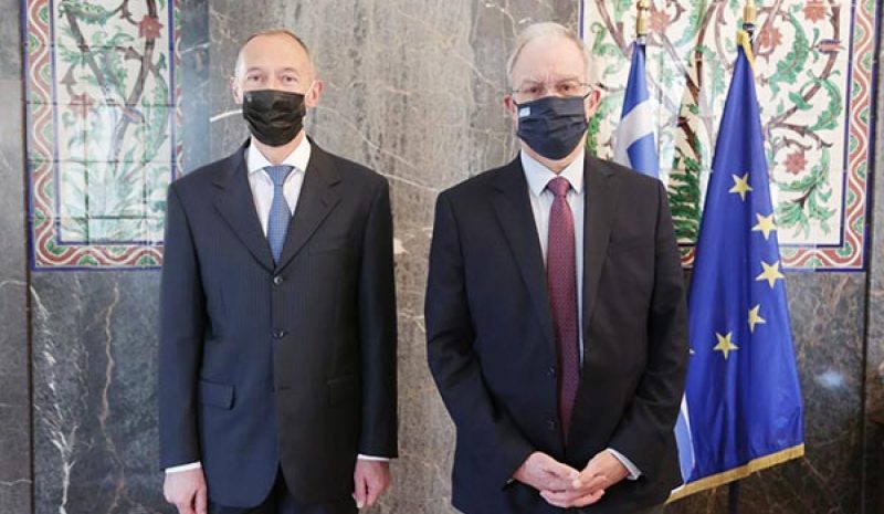 Τον Ρώσο πρέσβη στην Ελλάδα  υποδέχθηκε ο Πρόεδρος της Βουλής