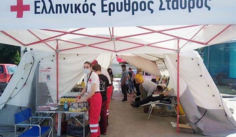 Συνεχίζεται και σήμερα η αιμοδοσία στην κεντρική πλατεία Ιωαννίνων 