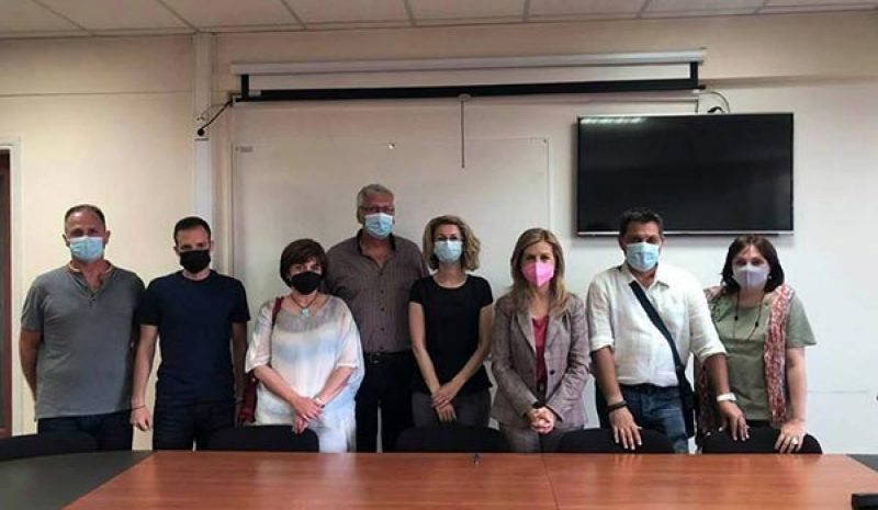 Μ. ΤΖΟΥΦΗ: Ο εκλογικός νόμος της Ν.Δ. συρρικνώνει την λαϊκή αντιπροσώπευση ‰ Σειρά επισκέψεων σε Ιωάννινα, Πέραμα  και Αμπελιά με τον Λ. Νάτση