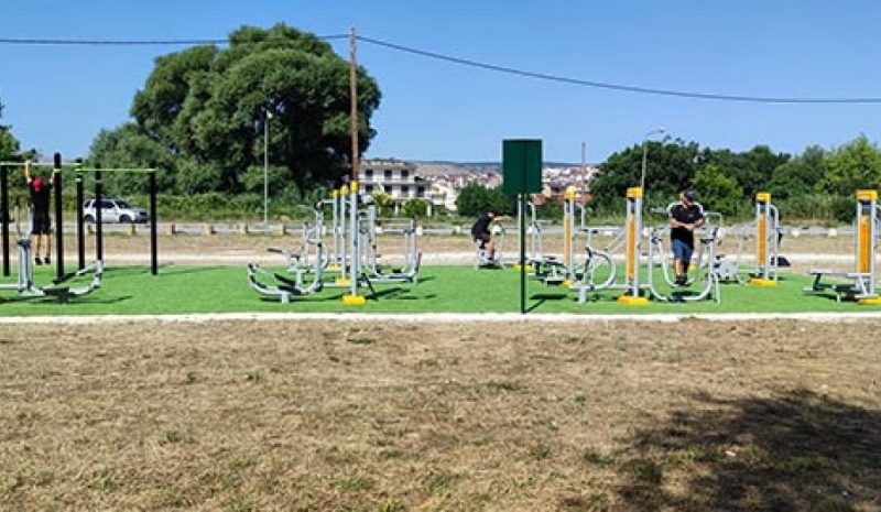 Δίπλα στη λίμνη το πρώτο  υπαίθριο αθλητικό πάρκο