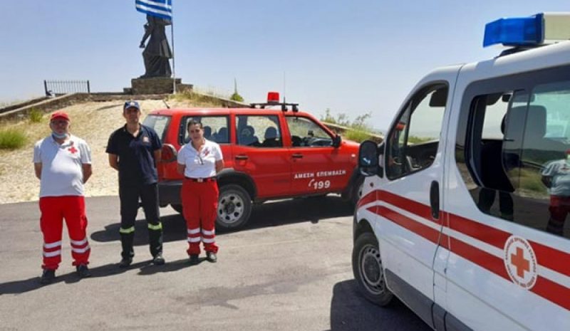 Οι Εθελοντές Ε.Ε.Σ. σε δράση πρόληψης δασικών πυρκαγιών