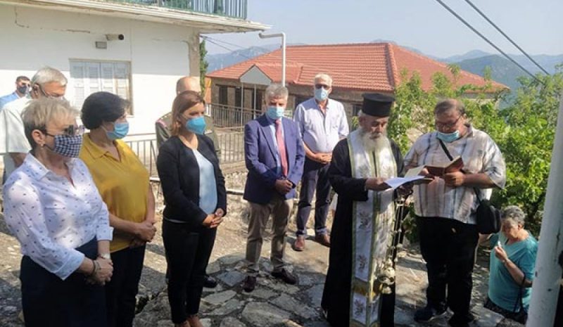 Τιμήθηκαν τα 22 θύματα της Γερμανικής θηριωδίας