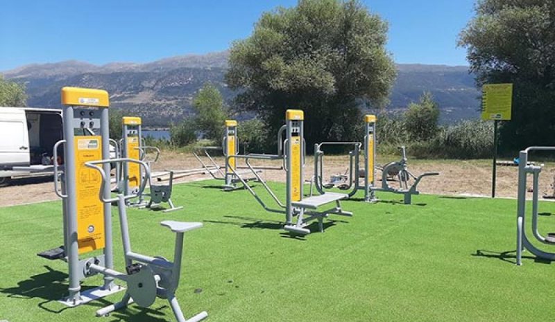 Το πρώτο υπαίθριο αθλητικό πάρκο κοντά στη Βογιάννου