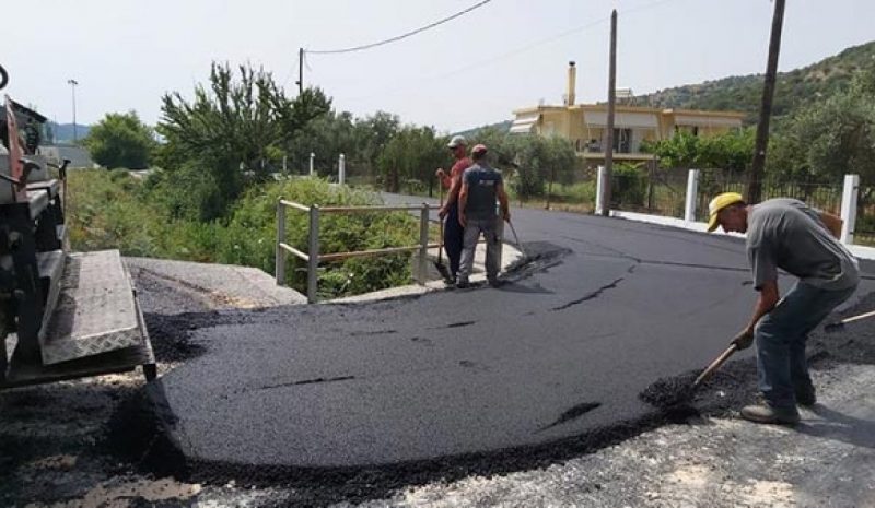 6,6 χλμ. ασφαλτόστρωσης αγροτικού δικτύου σε Κωστακιούς, Γαβριά Κεραμάτες και Κιρκιζάτες
