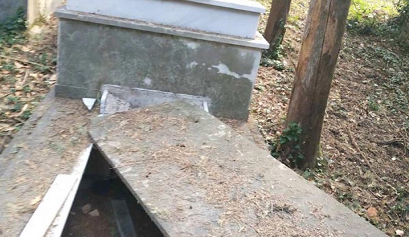 Βανδάλισαν τάφο στο Εβραϊκό νεκροταφείο!