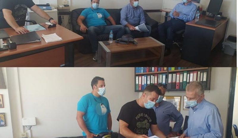 Ο Σταύρος Καλογιάννης στην  Ένωση Αστ/κών Υπαλλήλων