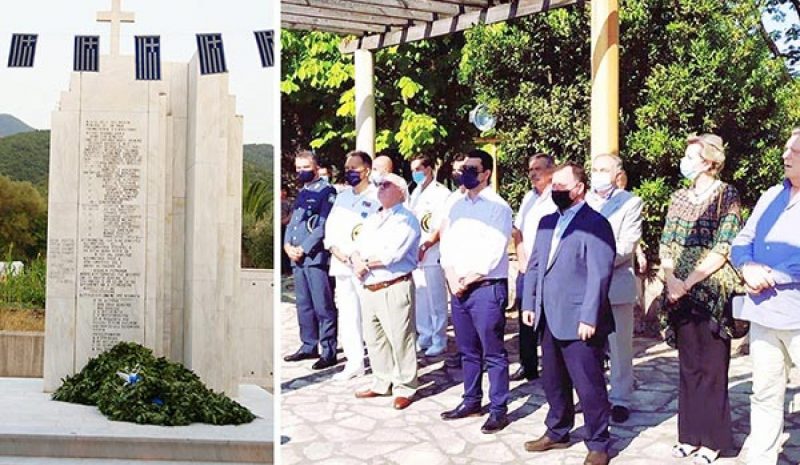Τιμήθηκαν οι πεσόντες  στη μάχη της Μενίνας