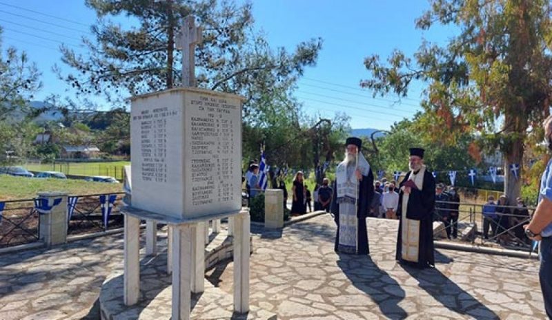 Σε λιτή τελετή τιμήθηκε η μνήμη  των εκτελεσθέντων Σελλαδιτών