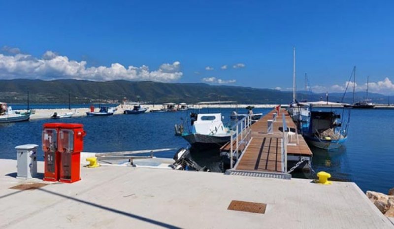 Σε πλήρη λειτουργία το  λιμάνι της Κόπραινας
