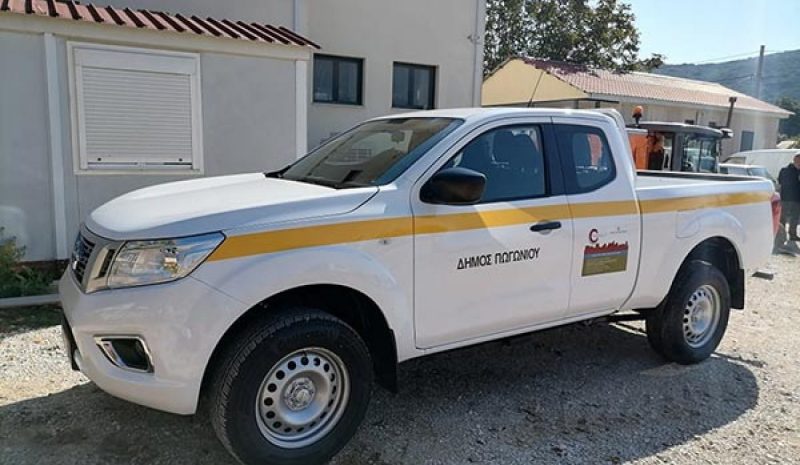 Και ένα 4x4 εντάχθηκε στο  στόλο του Δήμου Πωγωνίου 