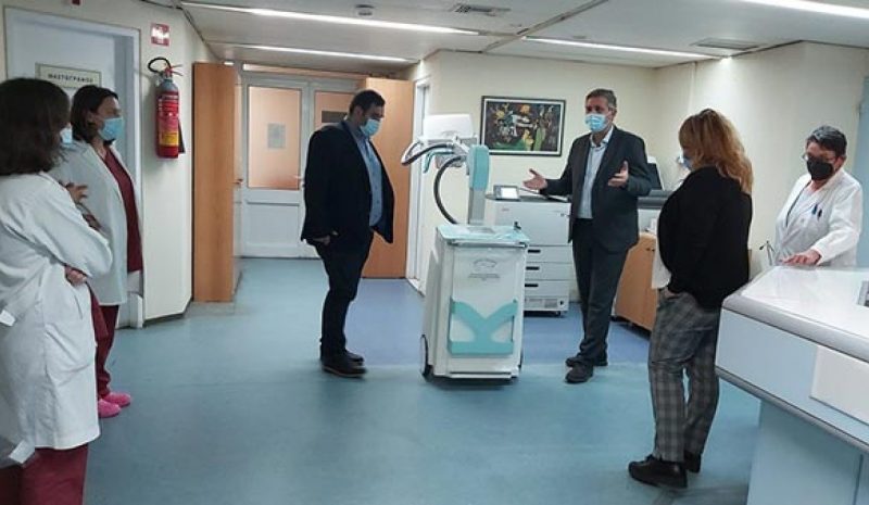 Σύγχρονο ψηφιακό φορητό ακτινολογικό  μηχάνημα απέκτησε το Νοσοκομείο Άρτας 