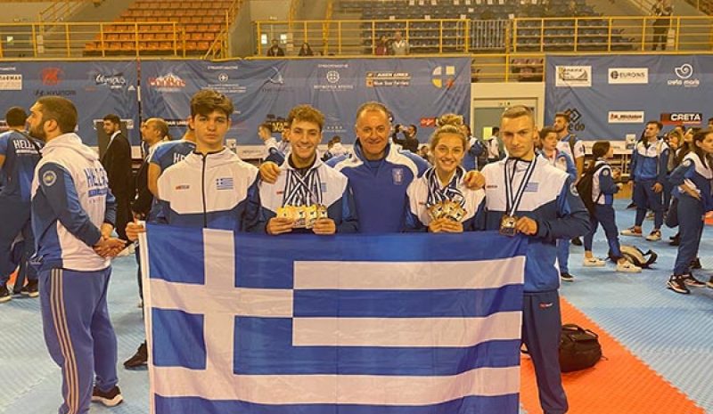Μία αγκαλιά μετάλλια για τους αθλητές  του Πρωτέα Ιωαννίνων στο Πανευρ/κό