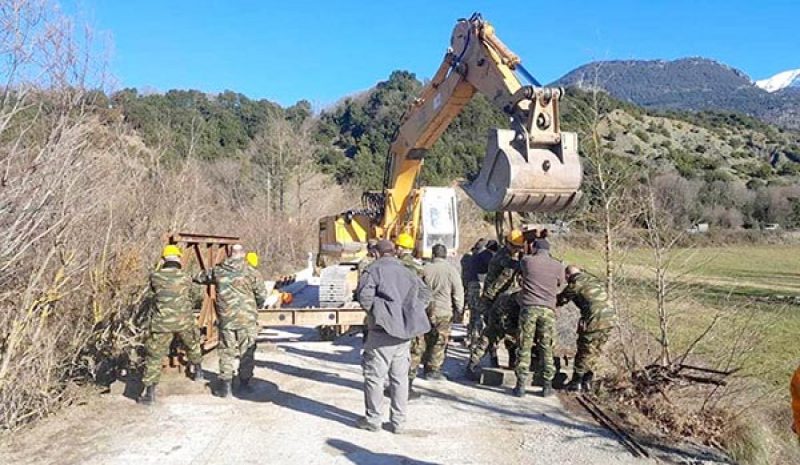  Εντός Ιανουαρίου η ολοκλήρωση  της γέφυρας στον Άραχθο