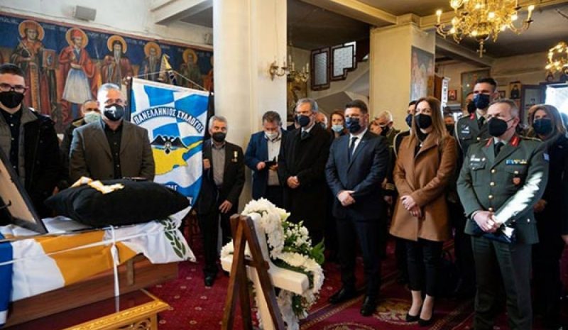  Σε κλίμα συγκίνησης η Νεκρώσιμος Ακολουθία του Ήρωα Κων/νου Κόκκα στο Πέτα Άρτας
