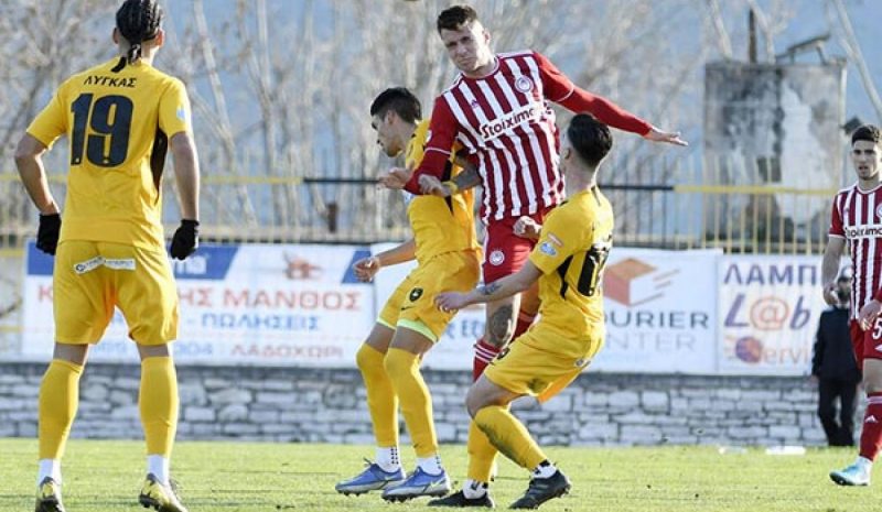Θρυλική» νίκη ο Θεσπρωτός  2 - 1 τον Ολυμπιακό Β’