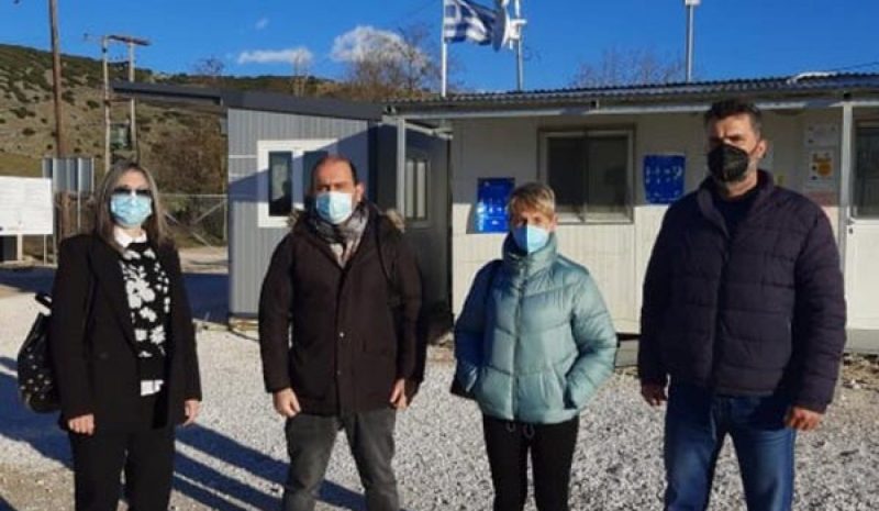 Στη Δομή Προσφύγων Κατσικά κλιμάκιο της Ν.Δ. Ιωαννίνων