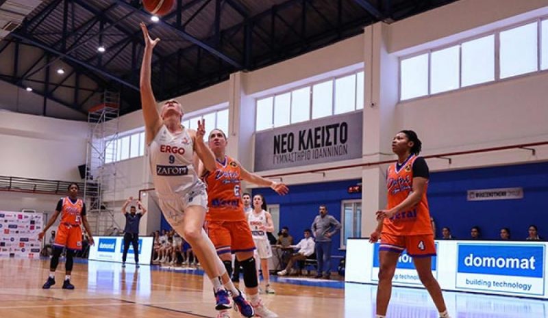 Έβδομη ήττα για τον ΠΑΣ Γιάννινα, 50-60 από τη Δάφνη Αγ. Δημητρίου