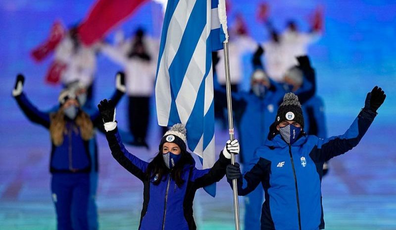 Η Ελλάδα άνοιξε την παρέλαση στην Τελετή  Έναρξης των Χειμερινών Ολυμπιακών Αγώνων 