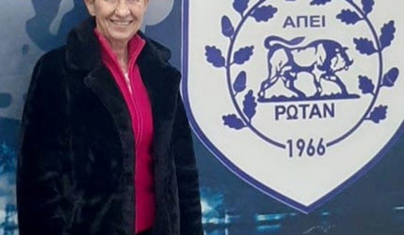Στα γραφεία του ΠΑΣ Γιάννινα χθες  η Πρόεδρος της ΔΕΕΠ ΝΔ Λένα Σταμάτη