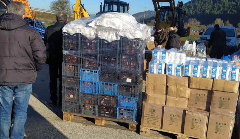 Διανομή προϊόντων σε δικαιούχους  του ΤΕΒΑ του Δήμου Δωδώνης 