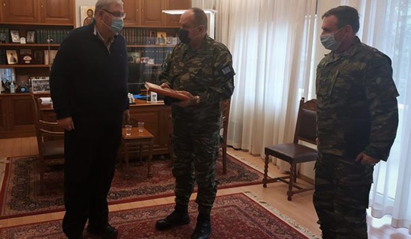  Σε Περιφέρεια Ηπείρου και Δ. Κόνιτσας  ο διοικητής του Γ’ Σώματος Στρατού