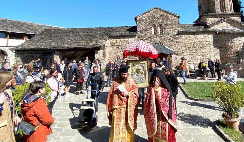 Τελέστηκε η καθιερωμένη λιτανεία στην Ι.Μ. Μολυβδοσκεπάστου