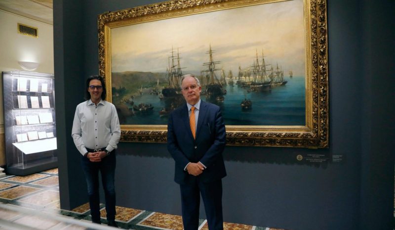 Ο Κ. Τασούλας ξενάγησε  τον Λ. Καβάκο στη Βουλή